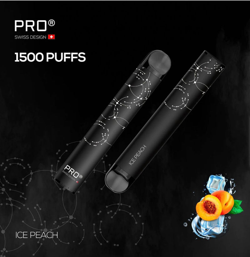 PRO SWISS DESIGN DISPOSABLE PEN (1500 PUFFS) - Vapetownuae