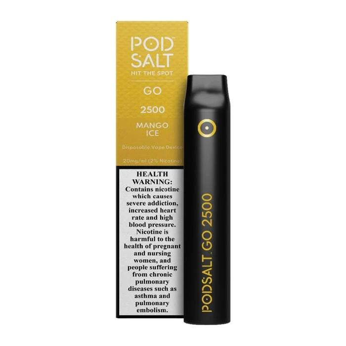 POD SALT GO (PS GO) 2500 PUFFS DISPOSABLE DEVICE BY PODSALT - Vapetownuae
