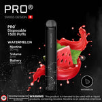 PRO SWISS DESIGN DISPOSABLE PEN (1500 PUFFS) - Vapetownuae