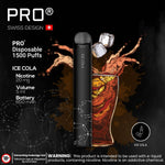 PRO SWISS DESIGN DISPOSABLE PEN (1500 PUFFS) - Vapetownuae