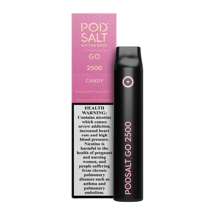 POD SALT GO (PS GO) 2500 PUFFS DISPOSABLE DEVICE BY PODSALT - Vapetownuae