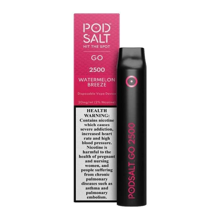 POD SALT GO (PS GO) 2500 PUFFS DISPOSABLE DEVICE BY PODSALT - Vapetownuae