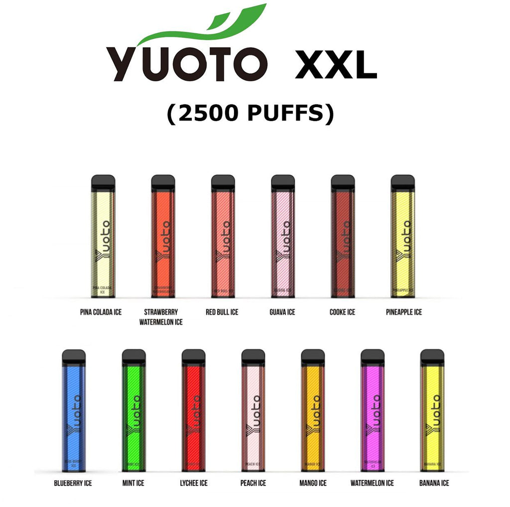 YUOTO XXL DISPOSABLE (2500 PUFFS) - Vapetownuae